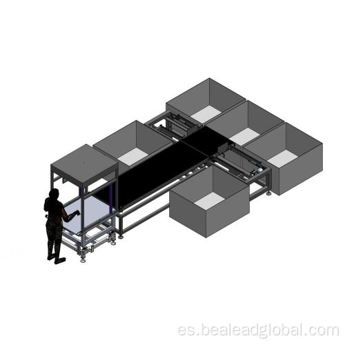 Dispositivo de clasificación recíproco automático